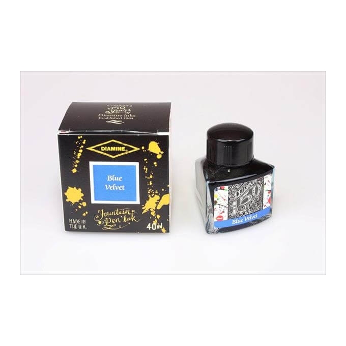 Diamine Anniversary Blue Velvet lahvičkový inkoust 40 ml