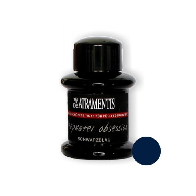De Atramentis Black Edition - Black Blue lahvičkový inkoust 45 ml