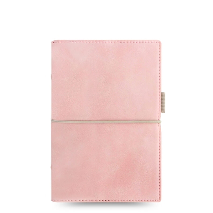 Filofax Domino Soft osobní pastelový růžový diář