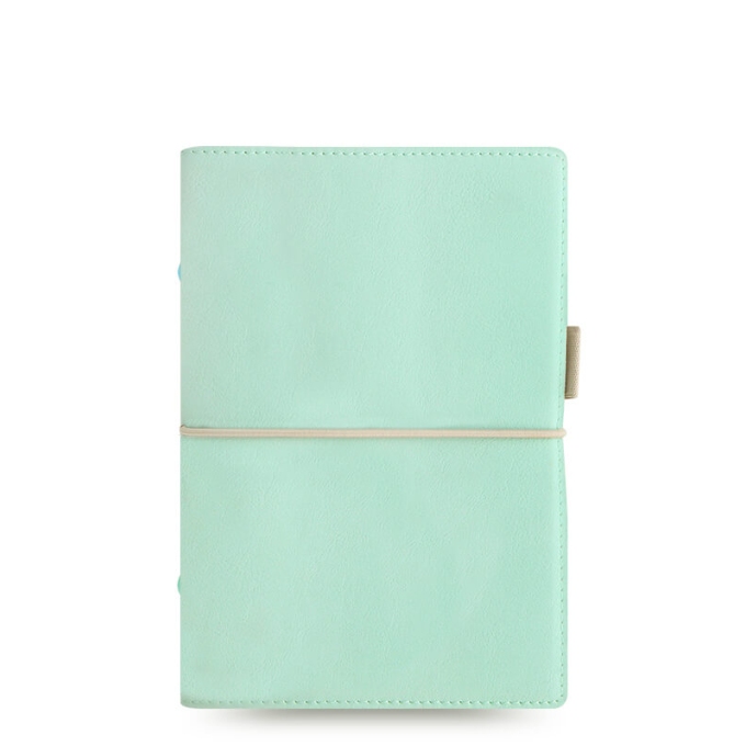 Filofax Domino Soft osobní pastelový zelený diář