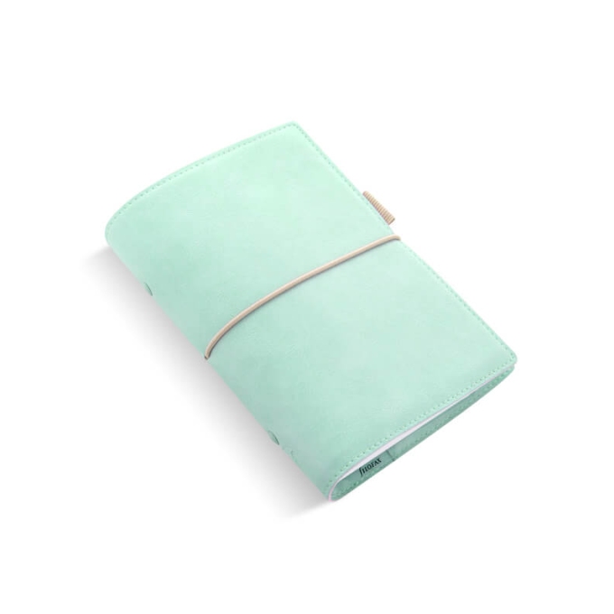 Filofax Domino Soft osobní pastelový zelený diář