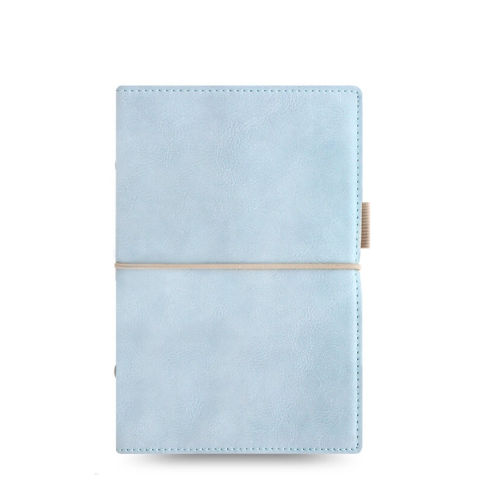 Filofax Domino Soft osobní pastelový modrý diář
