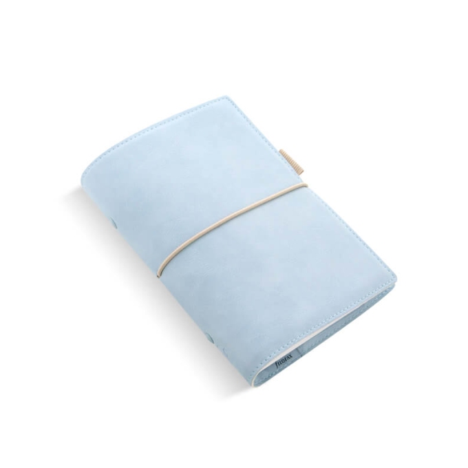 Filofax Domino Soft osobní pastelový modrý diář