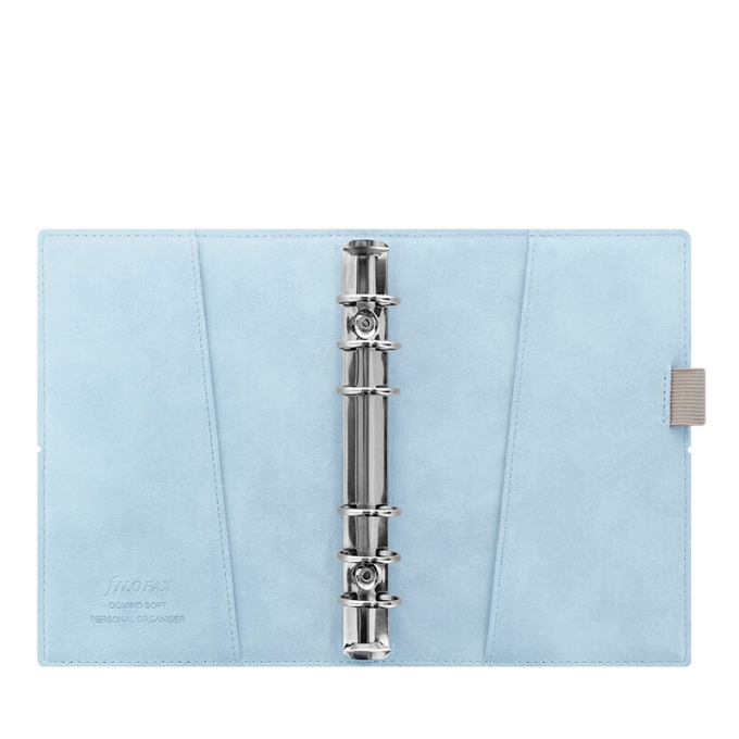 Filofax Domino Soft osobní pastelový modrý diář