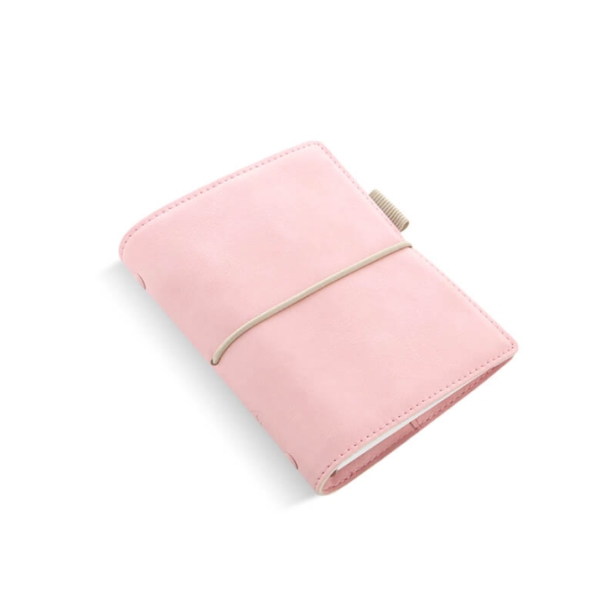 Filofax Domino Soft kapesní pastelový růžový diář