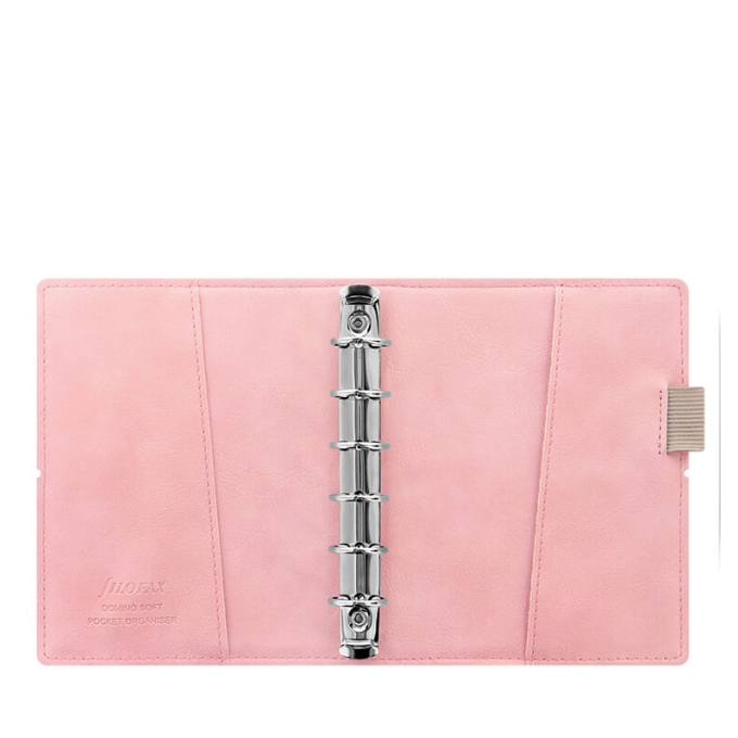 Filofax Domino Soft kapesní pastelový růžový diář