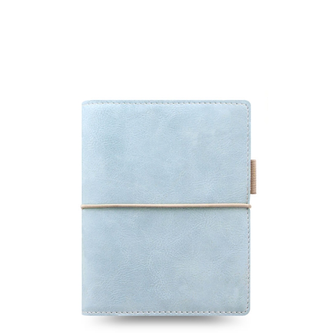Diář Filofax Domino Soft kapesní pastelový modrý