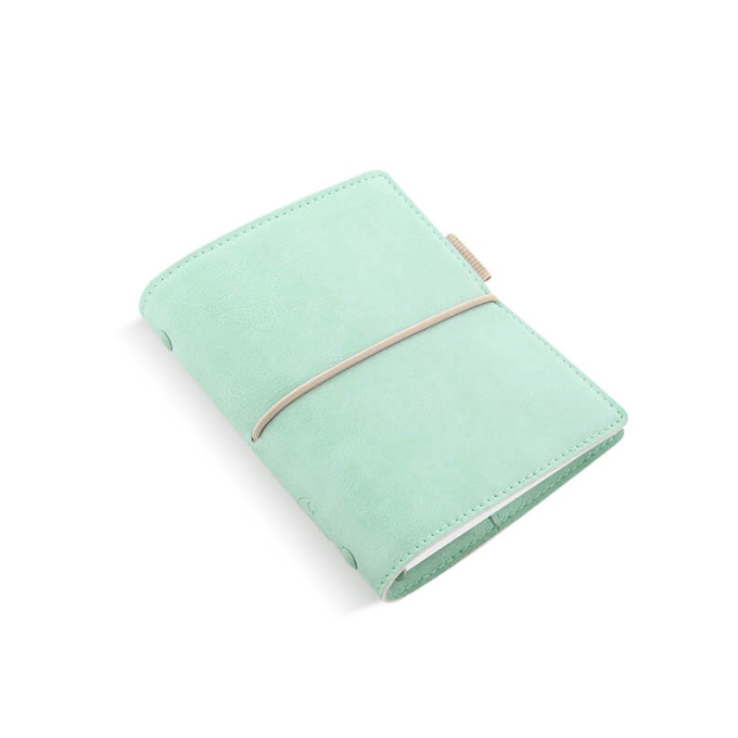 Filofax Domino Soft kapesní pastelový zelený diář