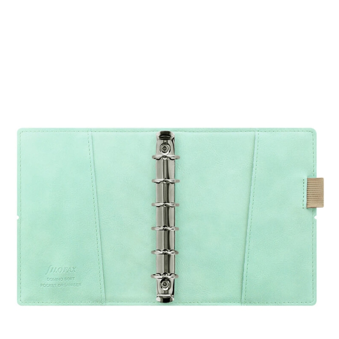 Filofax Domino Soft kapesní pastelový zelený diář