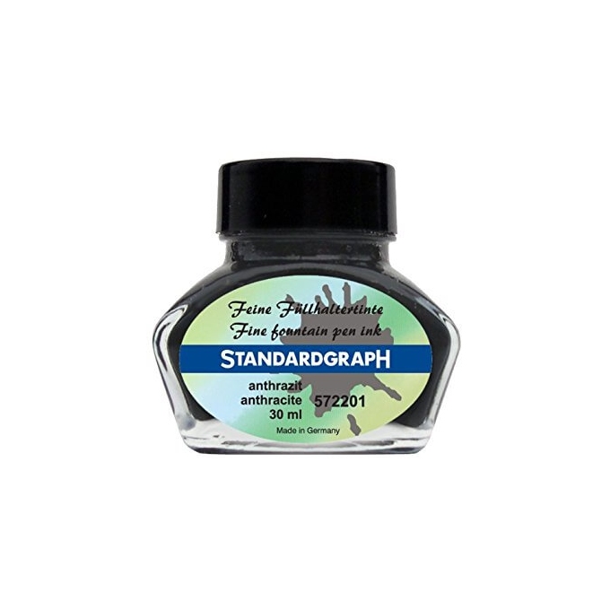 Standardgraph Anthracite lahvičkový inkoust 30 ml