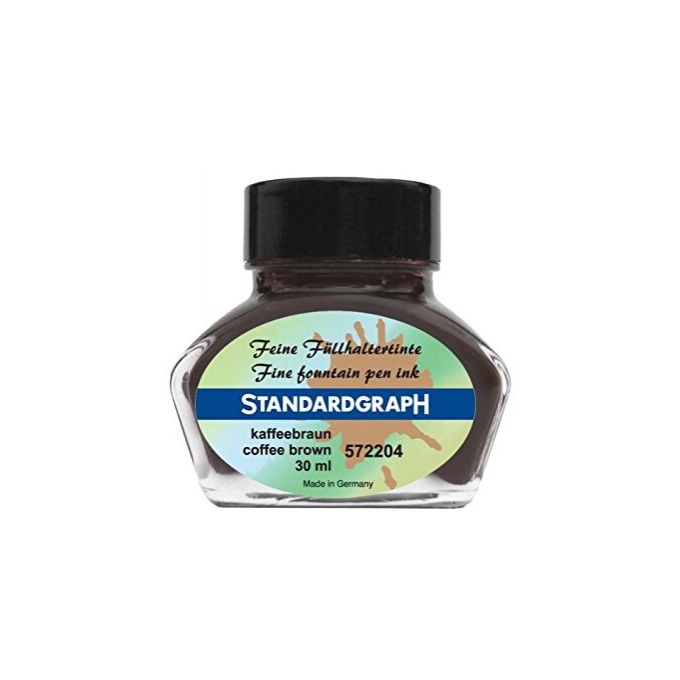 Standardgraph Coffee Brown lahvičkový inkoust 30 ml