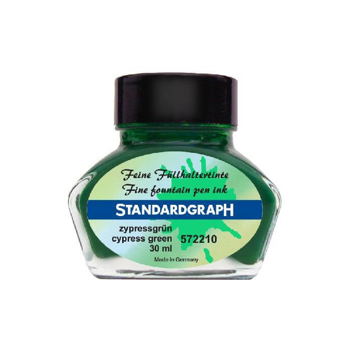 Standardgraph Cypress Green lahvičkový inkoust 30 ml