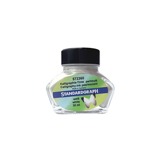Standardgraph Pearl White kaligrafický inkoust 30 ml