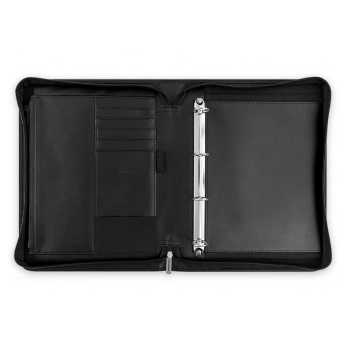 Filofax Metropol A4 portfolio se zipem a kroužkovou mechanikou