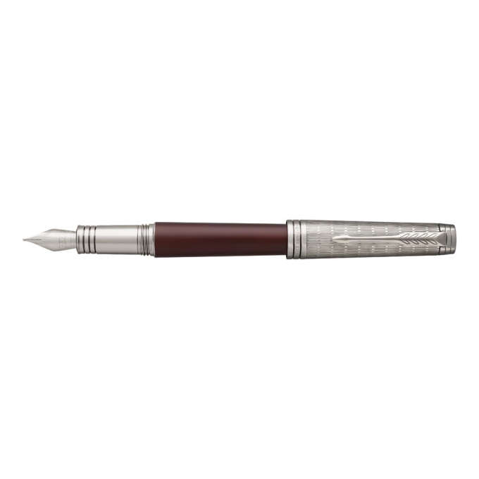 Parker Royal Premier Custom Crimson Red plnicí pero