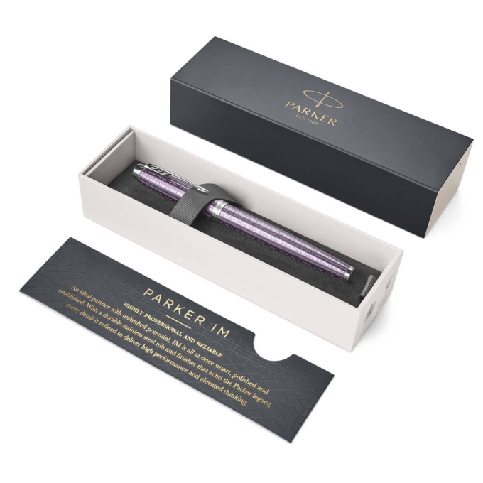 Parker Royal I.M. Premium Dark Violet CT plnicí pero