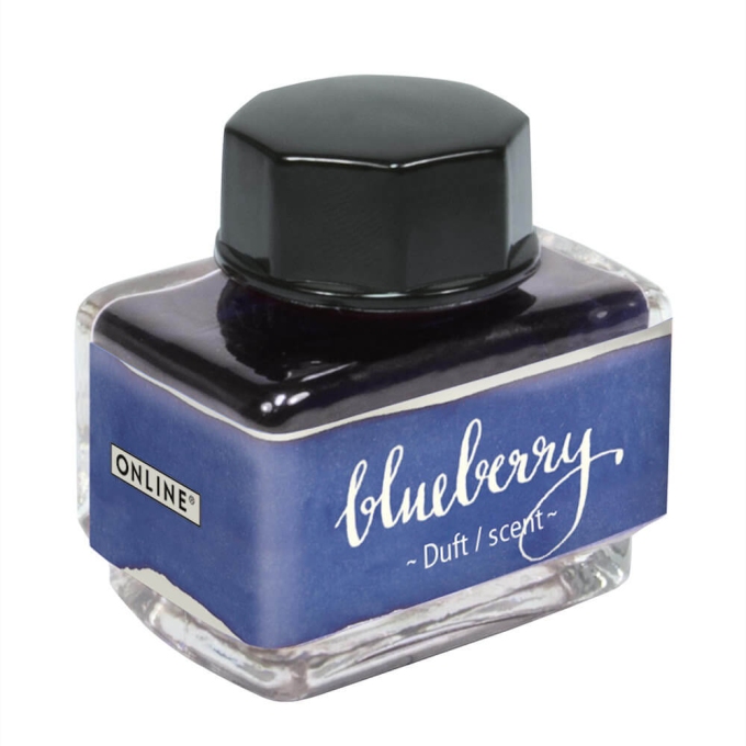 Online Blueberry lahvičkový inkoust 15 ml