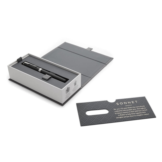 Parker Royal Sonnet Matte Black CT keramické pero