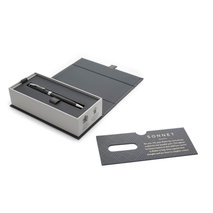 Parker Royal Sonnet Matte Black CT kuličkové pero