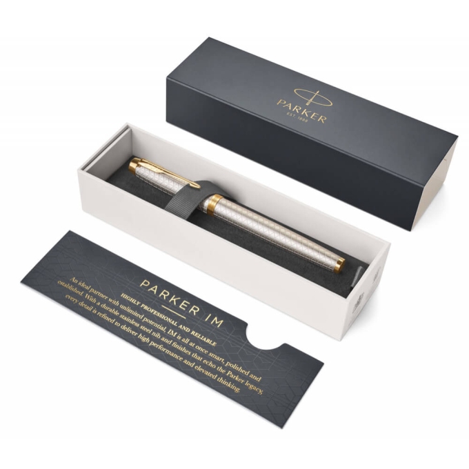 Parker Royal I.M. Premium Warm Grey GT plnicí pero