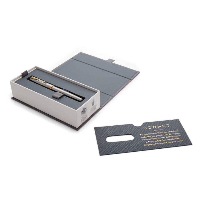 Parker Royal Sonnet Stainless Steel GT plnicí pero