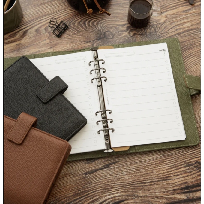 Filofax Camden Osobní olivově zelený diář