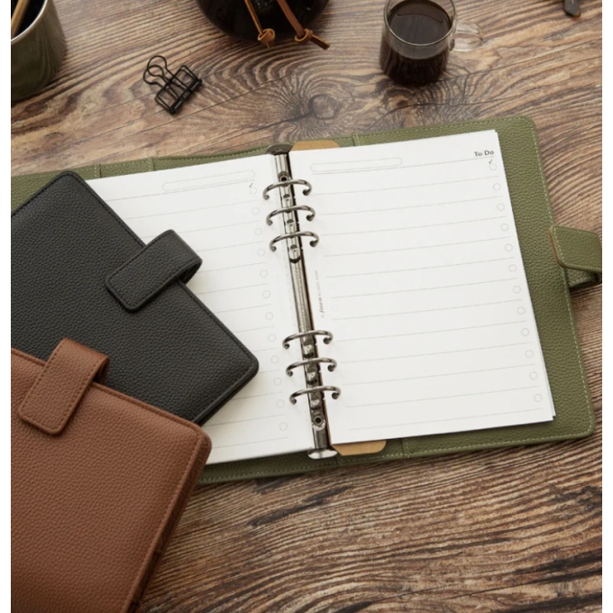 Filofax Camden Osobní olivově zelený diář