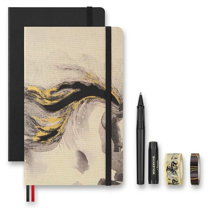 Moleskine Horse Calligraphy kreativní sada