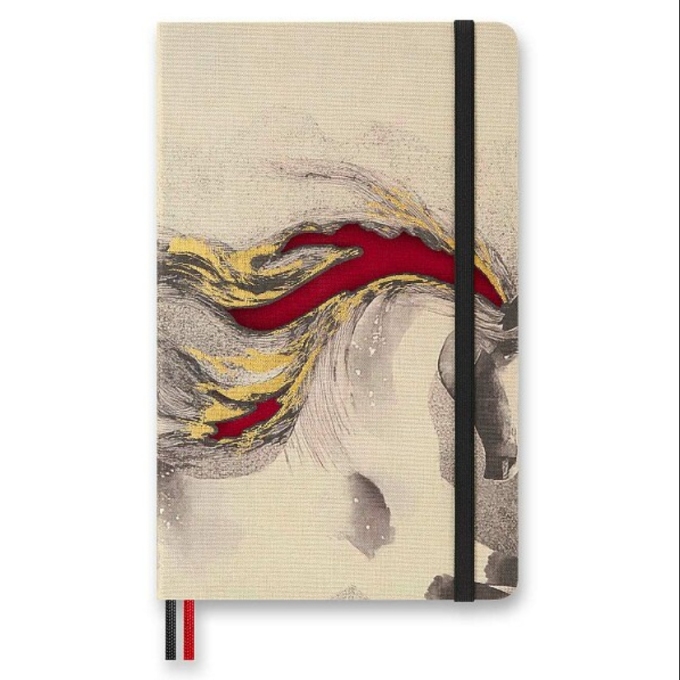 Moleskine Horse Calligraphy zápisník A5 linkovaný