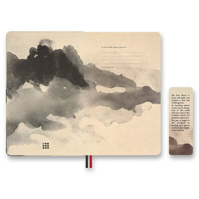 Moleskine Horse Calligraphy zápisník A5 linkovaný