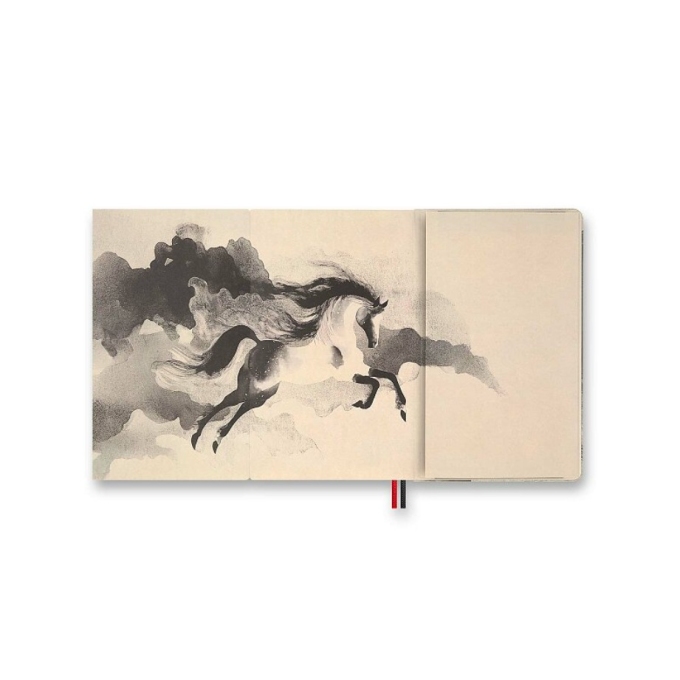 Moleskine Horse Calligraphy zápisník A5 linkovaný