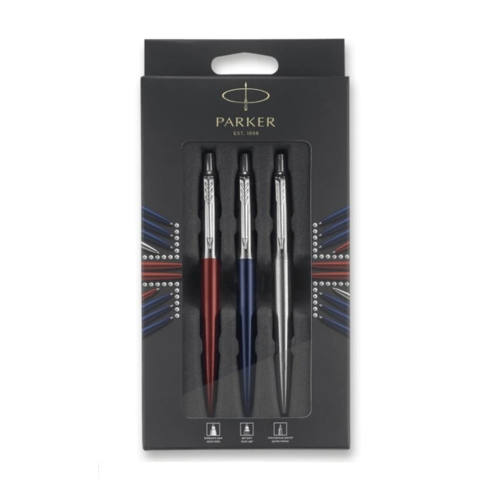 Parker Jotter London sada 2 kuličkových per a mechanické tužky