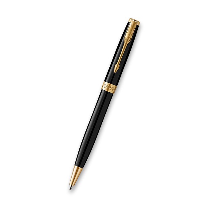 Parker Sonnet Black GT dárková sada s pouzdrem