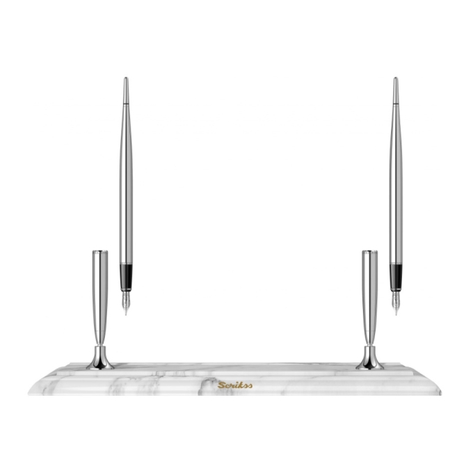 Scrikss White Marble Base CT stolní set plnicích per