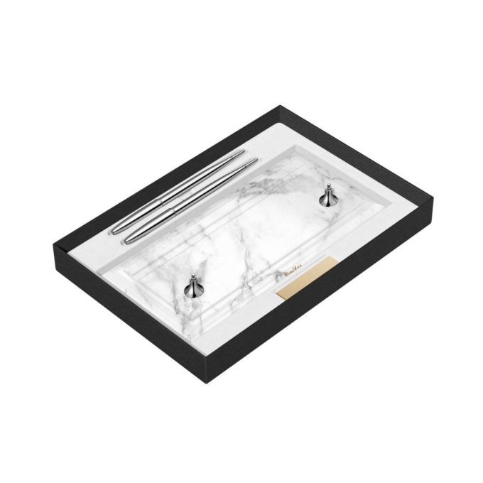 Scrikss White Marble Base CT stolní set plnicích per