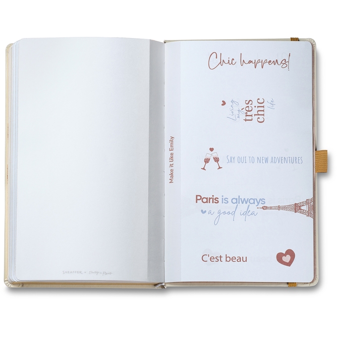 Sheaffer Emily in Paris Gold A5 zápisník