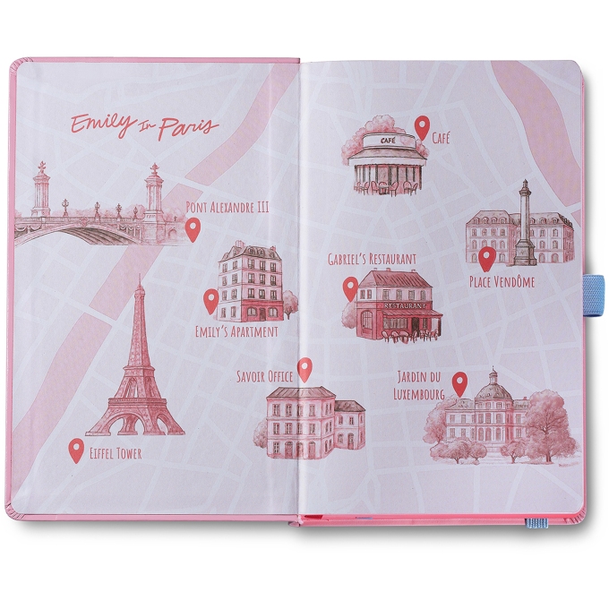 Sheaffer Emily in Paris Pink A6 zápisník