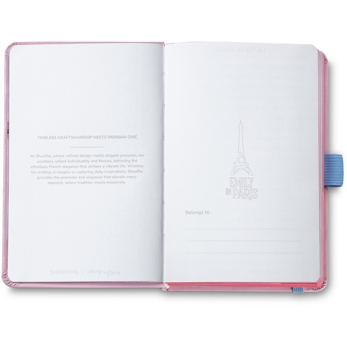 Sheaffer Sentinel Pink Emily in Paris CT dárková sada se zápisníkem