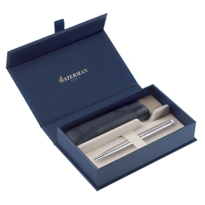 Waterman Hémisphere Stainless Steel CT dárková sada