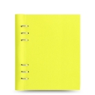 Filofax Clipbook Saffiano Fluoro Yellow A5