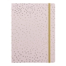 Filofax Confetti Rose Quartz A5 zápisník