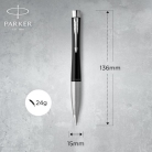 Parker Urban Twist Muted Black CT kuličkové pero