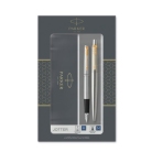 Parker Jotter Stainless Steel GT sada plnicího a kuličkového pera