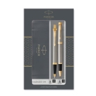 Parker I.M. Brushed Metal GT sada keramického a kuličkového pera