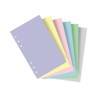 Filofax papír linkovaný Pastel 60 listů - Osobní