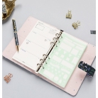 Filofax šablona na plánování