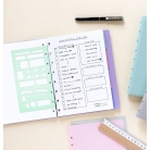 Filofax šablona na plánování