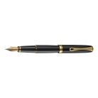 Diplomat Excellence A2 Black Lacquer Gold plnicí pero