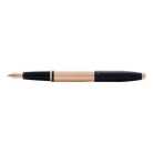 Cross Calais Brushed Rose Gold Matte Black plnicí pero