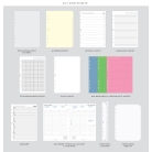 Filofax Confetti Rose Quartz A5 diář